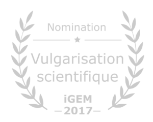 Nomination vulgarisation scientifique iGEM 2017