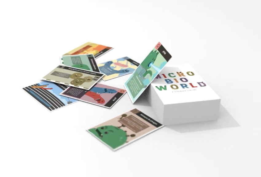 Paquet de cartes Microbioworld